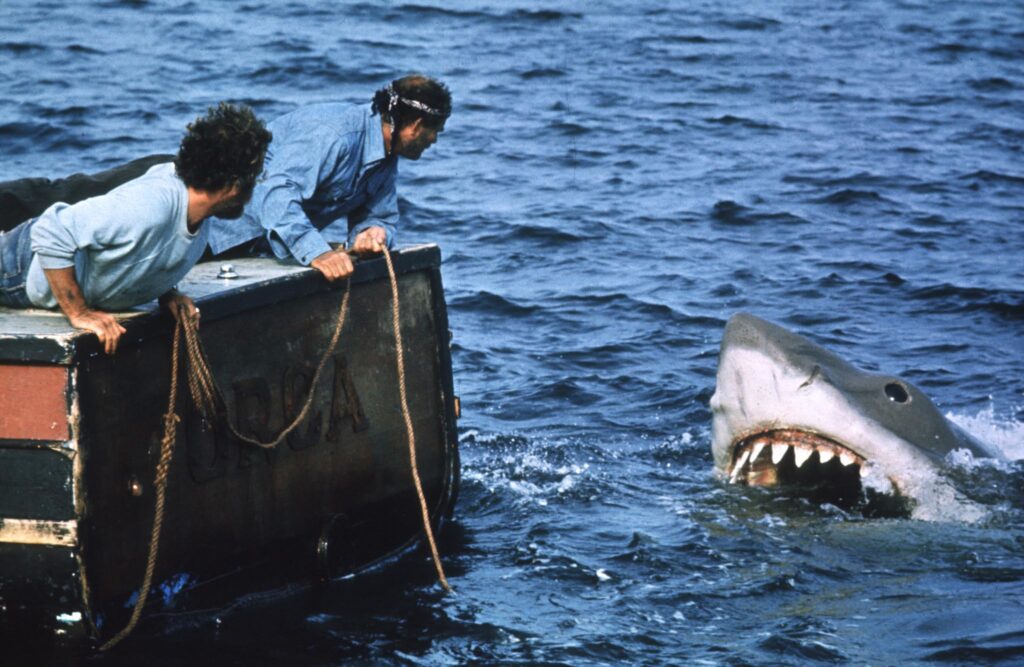 Jaws (1975) One of the Top Boat Movies