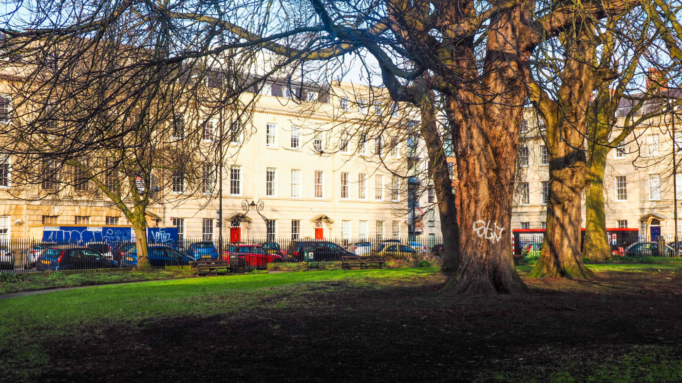 One of the main Sherlock Film Locations in Bristol is Portland Square | almostginger.com