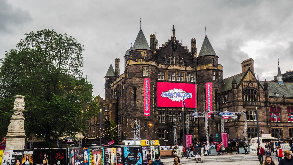 Gilded Balloon Edinburgh Fringe Festival venue in Scotland, UK