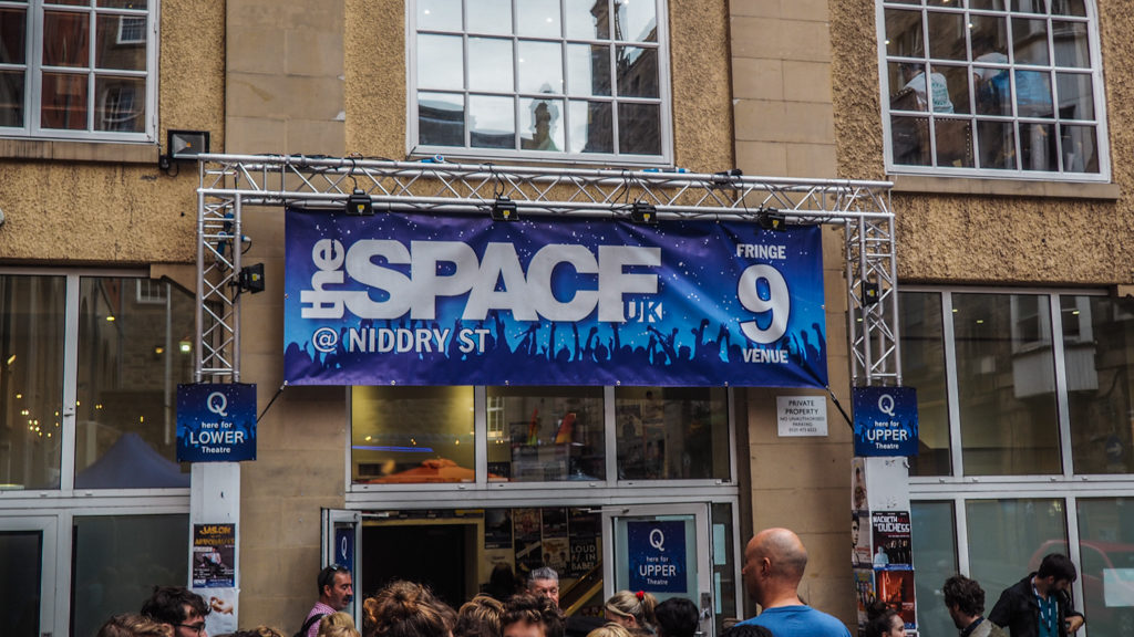 The Space Edinburgh Fringe Festival venue in Scotland, UK