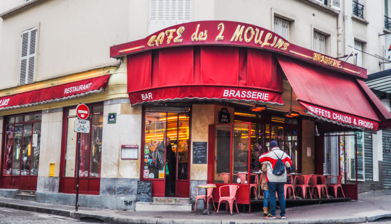 Amélie Film Locations in Paris, France | These top Paris film locations from the 2001 film Amélie (including Cafe Des Deux Moulins, Canal Saint-Martin, Sacre Coeur and Notre Dame) are a must-visit of all film locations in Paris | almostginger.com