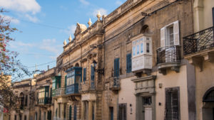 Streets in Rabat, Malta