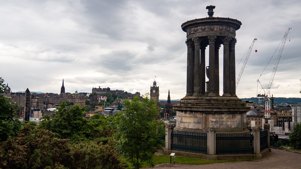 Calton Hill in Edinburgh