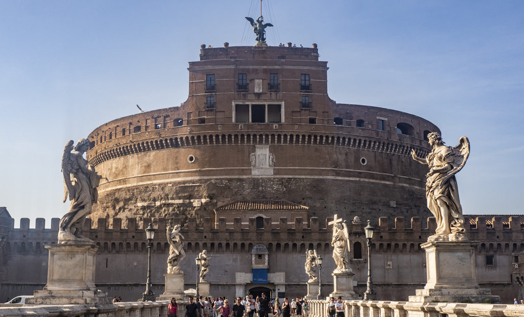 Castel Sant'Angelo in Rome, a Roman Holiday Filming Location