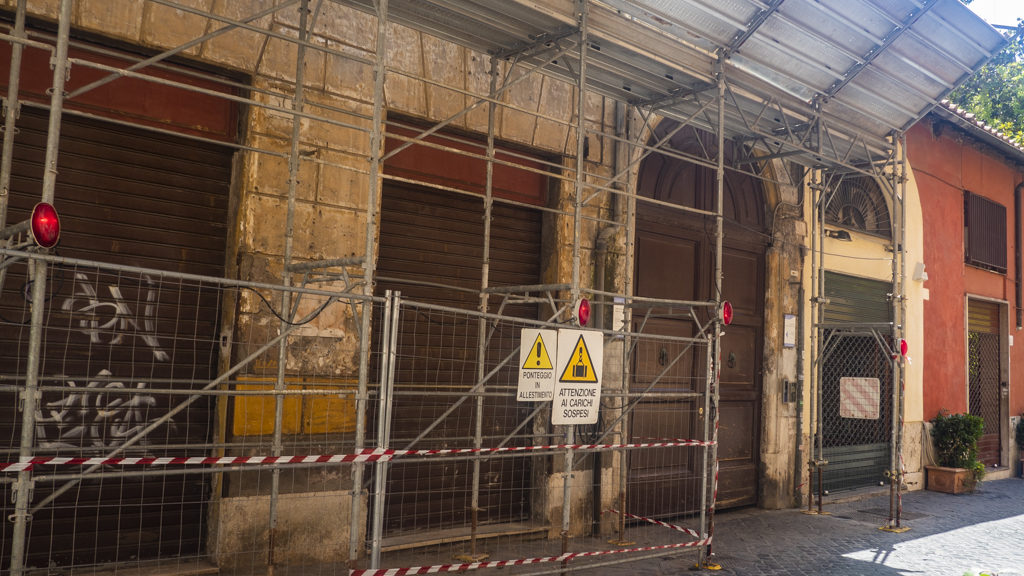 Via Margutta, 51 in Rome, a Roman Holiday Filming Location