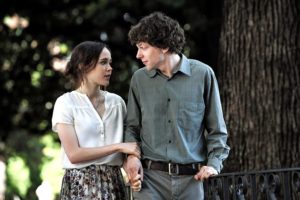 Monica and Jack walk through Villa Borghese in To Rome with Love (2012)
