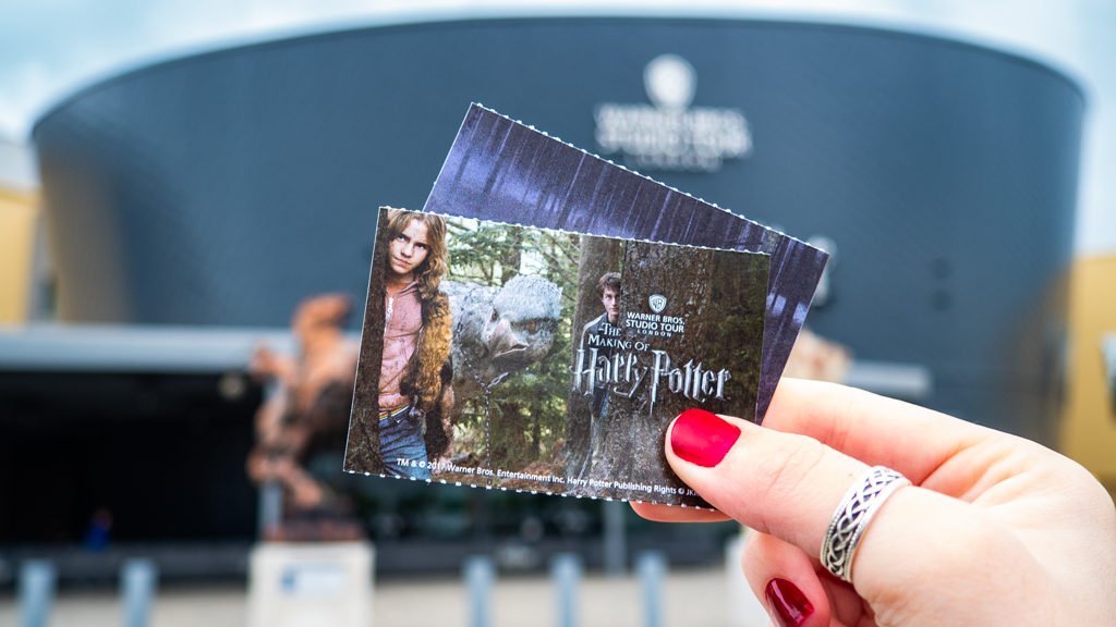 Warner Bros. Tour/The Making of Harry Potter Tickets outside in London