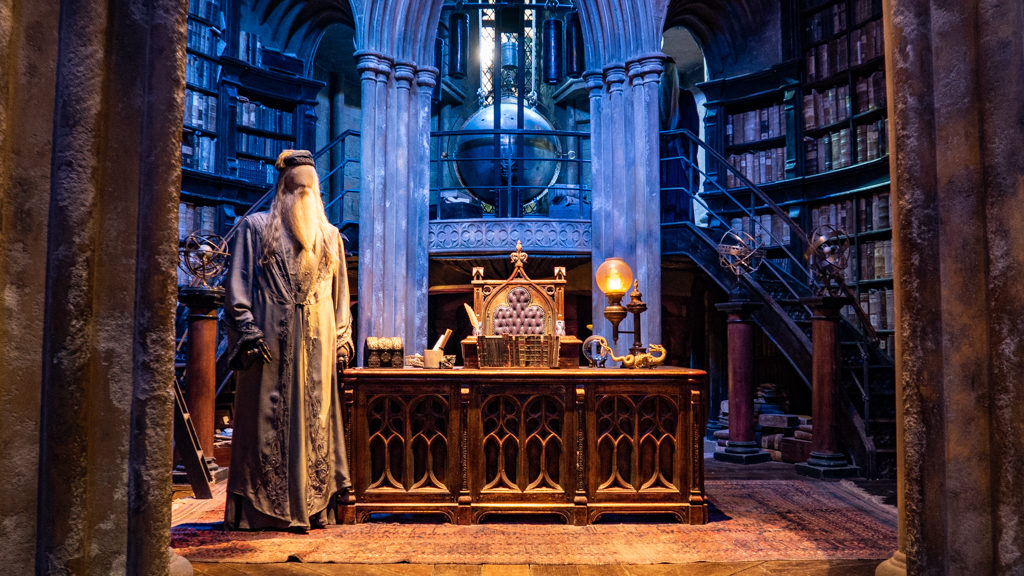 Dumbledore's office at Warner Bros. Tour/The Making of Harry Potter in London