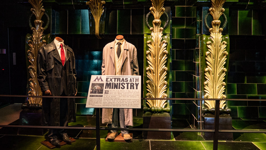 The Ministry of Magic at the Harry Potter Studios in London