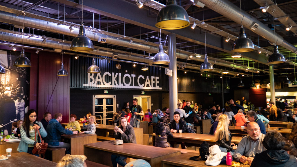 Backlot Café at the Harry Potter Studios in London