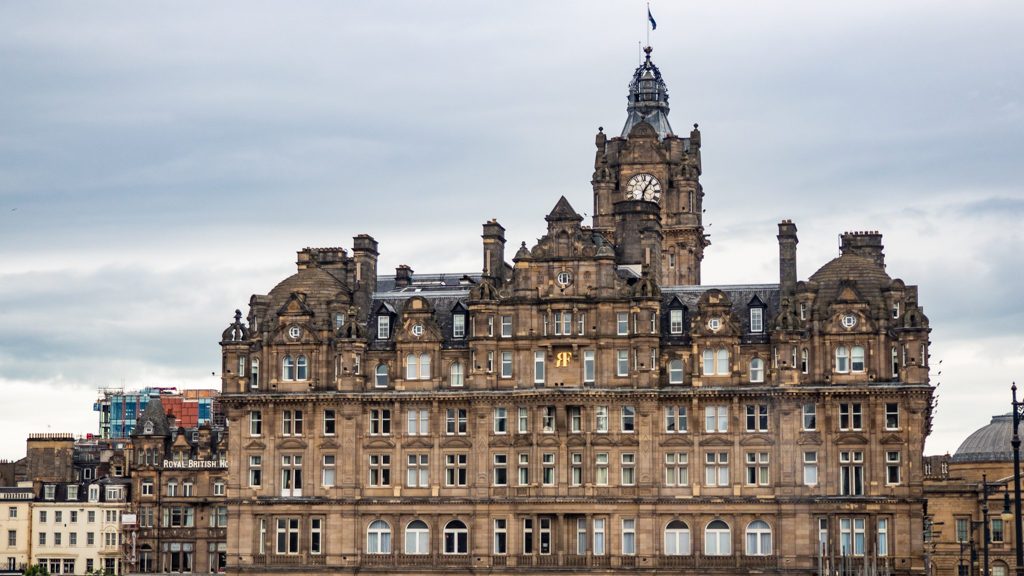 Balmoral Hotel in Edinburgh