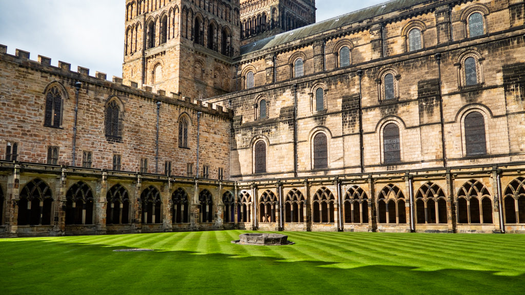 The Cloister at Durham Cathedral, a Harry Potter Filming Location in North East England