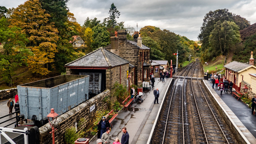 Goathland Station, a Harry Potter Filming Location in North Yorkshire