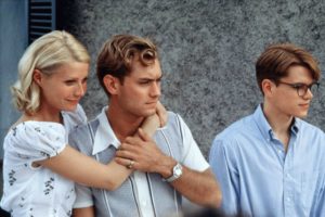 Marge, Dickie and Tom in The Talented Mr Ripley