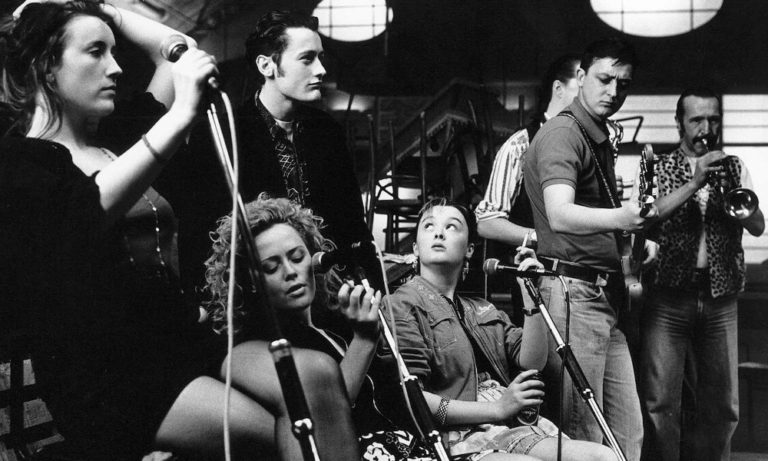 Film still from The Commitments, a film set in Dublin, Ireland
