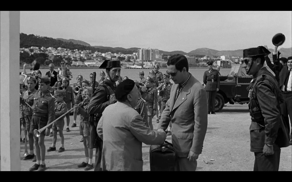 Film still from The Executioner, a film set in Spain