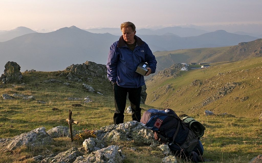 Film still from The Way, a film set in Spain