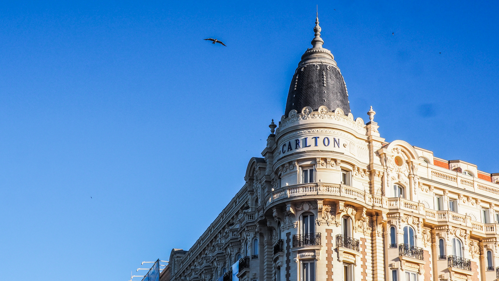 Hotel Carlton in Cannes, France