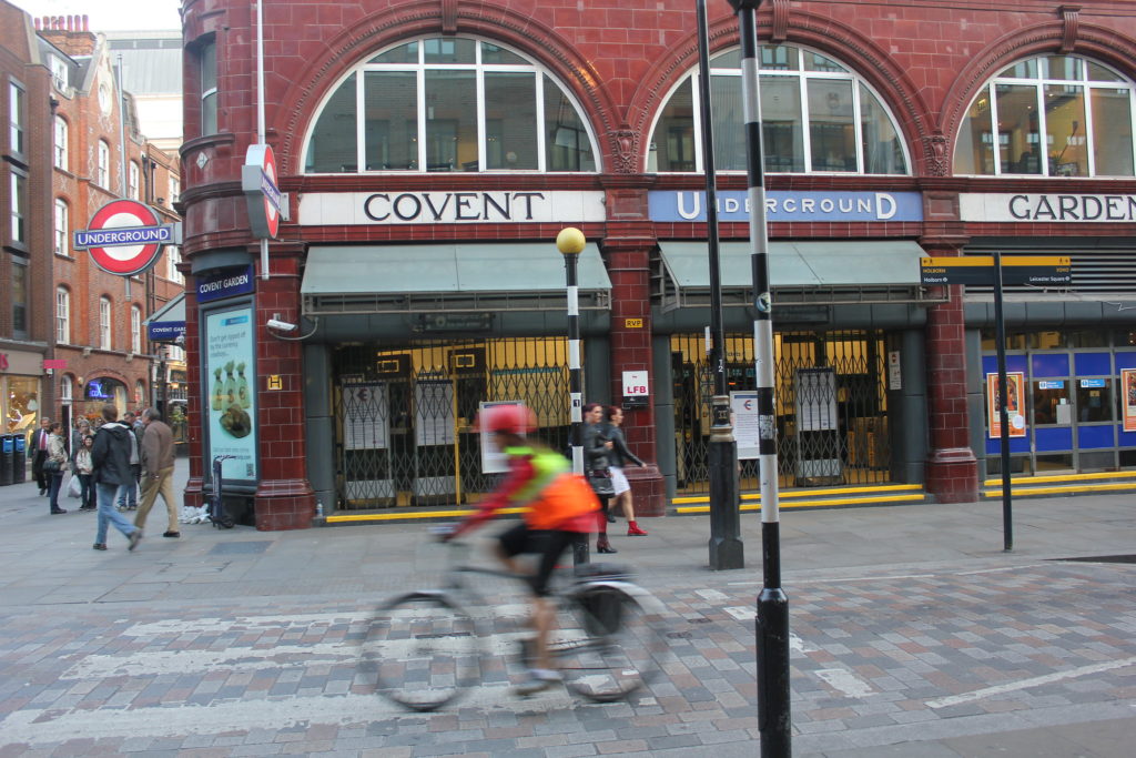 Covent Garden Underground Station, London