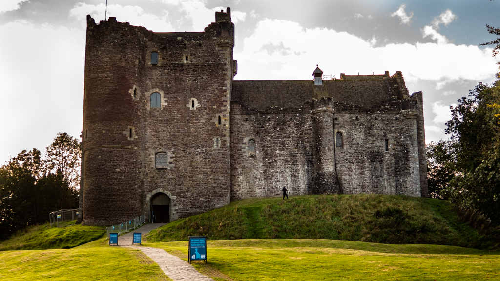 Doune Castle in Scotland Outlaw King Filming Location