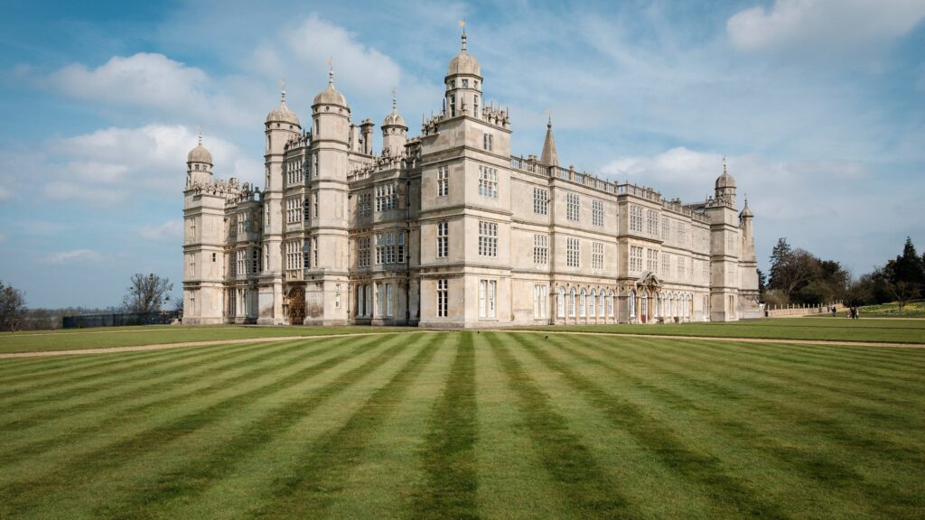 Burghley House in Stamford, Lincolnshire in England Pride and Prejudice Filming Location