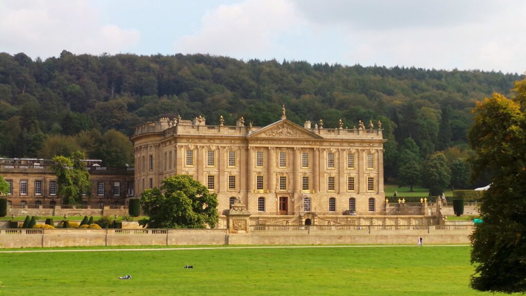 Chatsworth House in Bakewell, Derbyshire Pride and Prejudice Filming Location