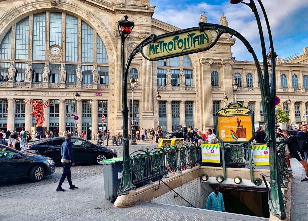 Gare du Nord in Paris, France Ocean's Twelve Filming Location