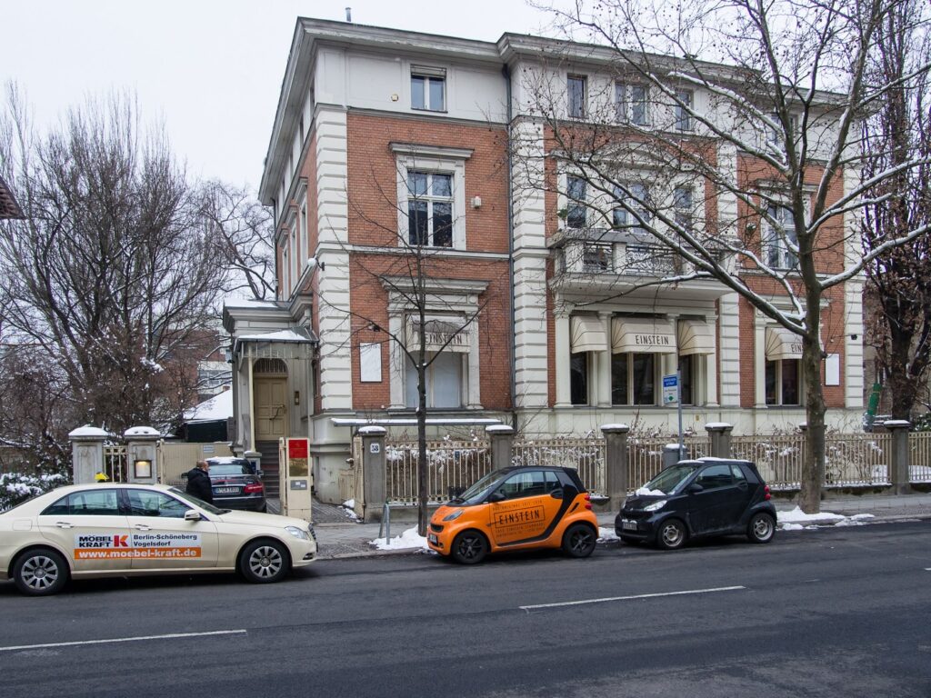 Cafe Einstein Stammhaus in Berlin, Germany Inglourious Basterds Filming Location