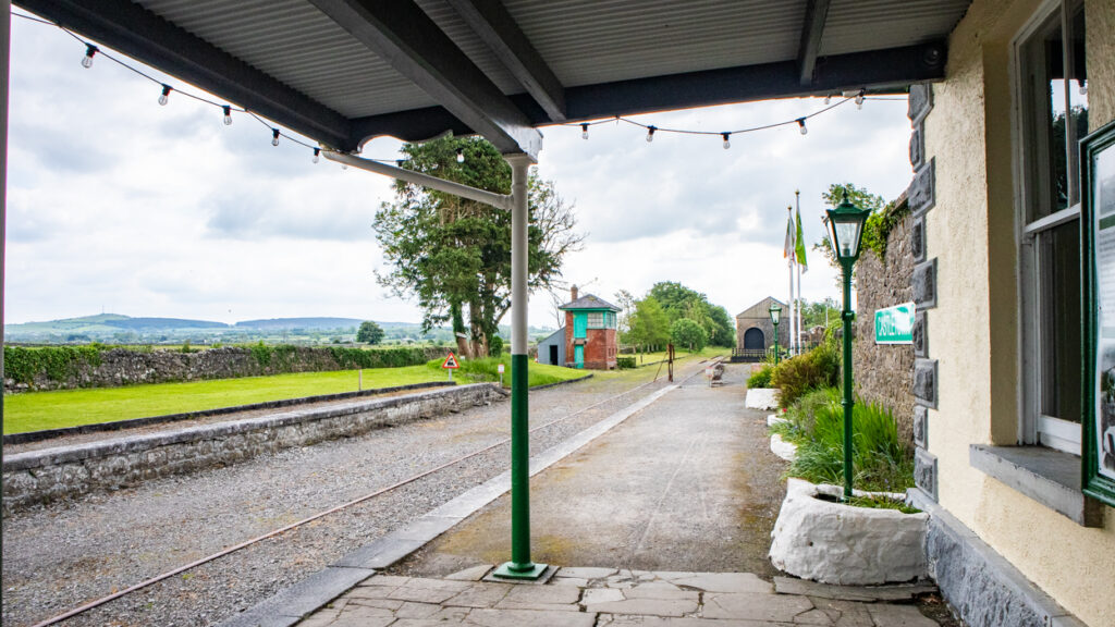 Ballyglunin Train Station in Ireland