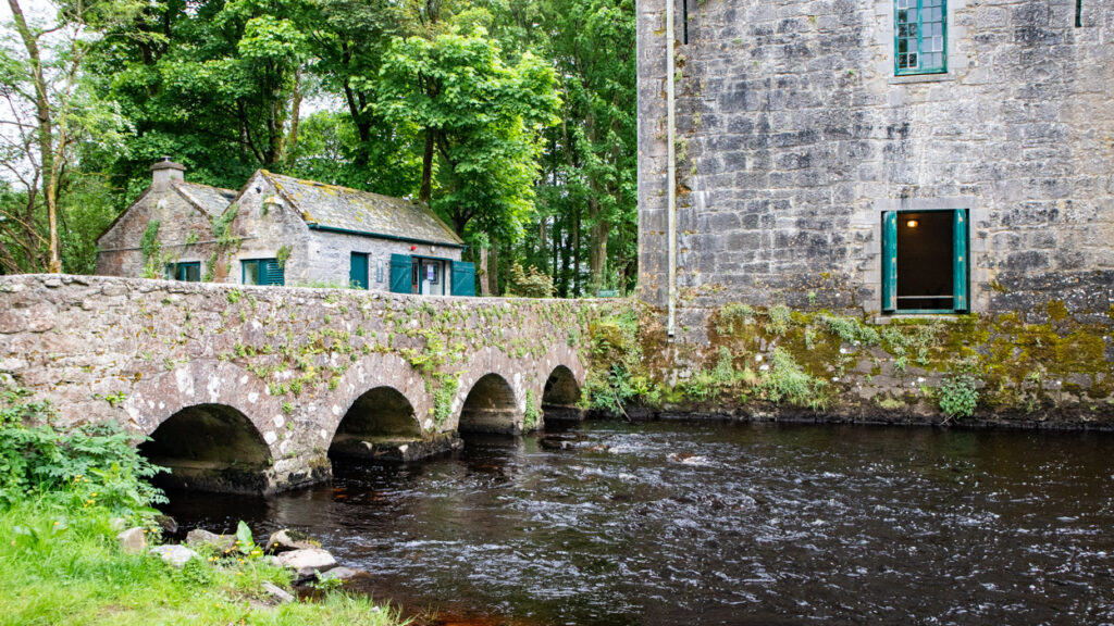 Thoor Ballylee Yeats Tower in Ireland as seen in The Quiet Man