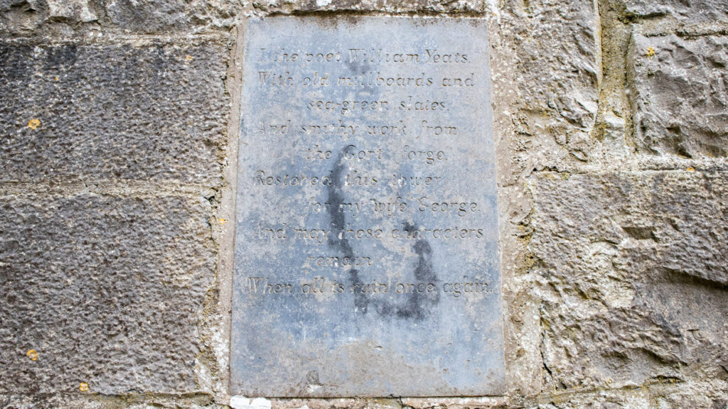 Thoor Ballylee Yeats Tower owned by poet W.B. Yeats