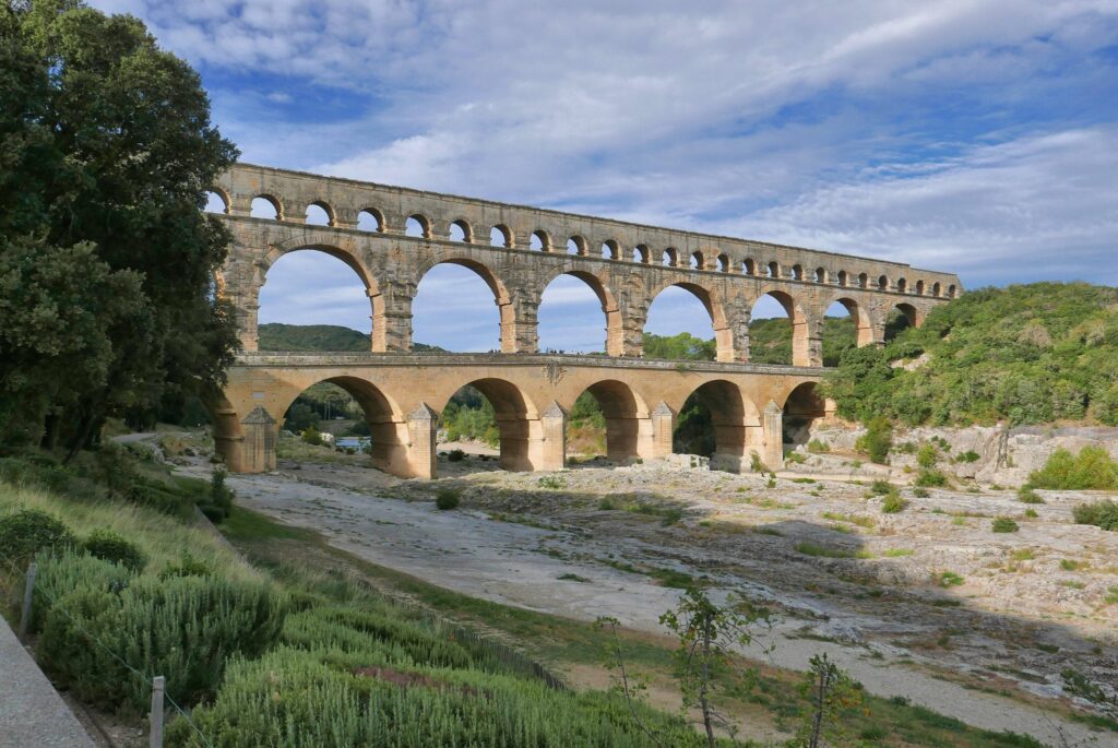 Pont du Gard in France Paris Can Wait Filming Location