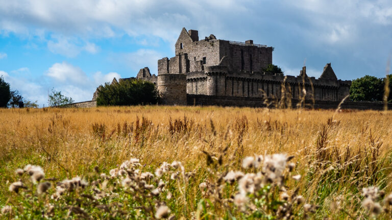 Craigmillar Castle in Edinburgh, Scotland