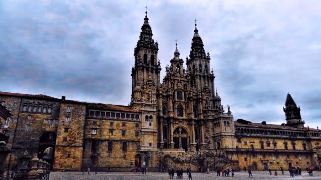 Cathedral of Santiago de Compostela in Spain The Way Filming Location