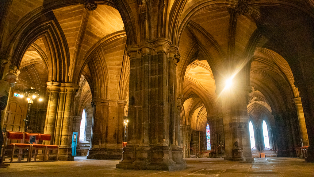 Glasgow Cathedral Crypt in Glasgow, Scotland Glasgow Outlander Location