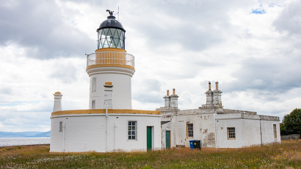 Chanonry Point Lighthouse on the Black Isle in Scotland