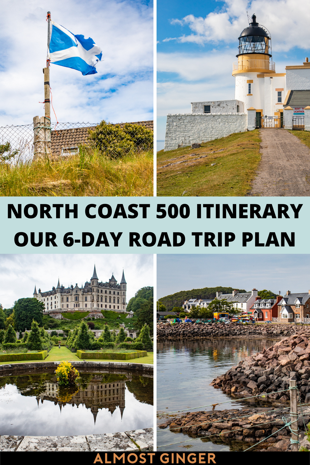 North Coast 500 Itinerary: Our 6-Day Detailed Road Trip Plan | almostginger.com