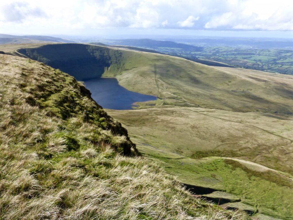 Llyn y Fan Fach in the Brecon Beacons, Wales one of the most romantic destinations in the UK