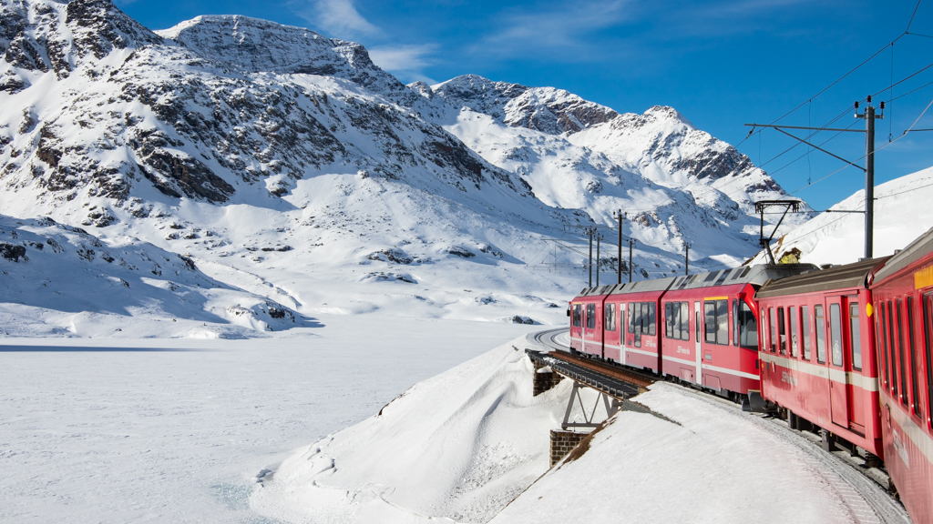 Taking a Milan to Bernina Express Day Trip through the Swiss Alps