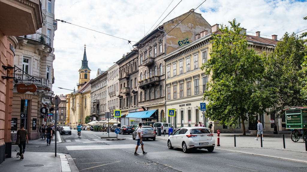 Jewish Quarter in Budapest, Hungary
